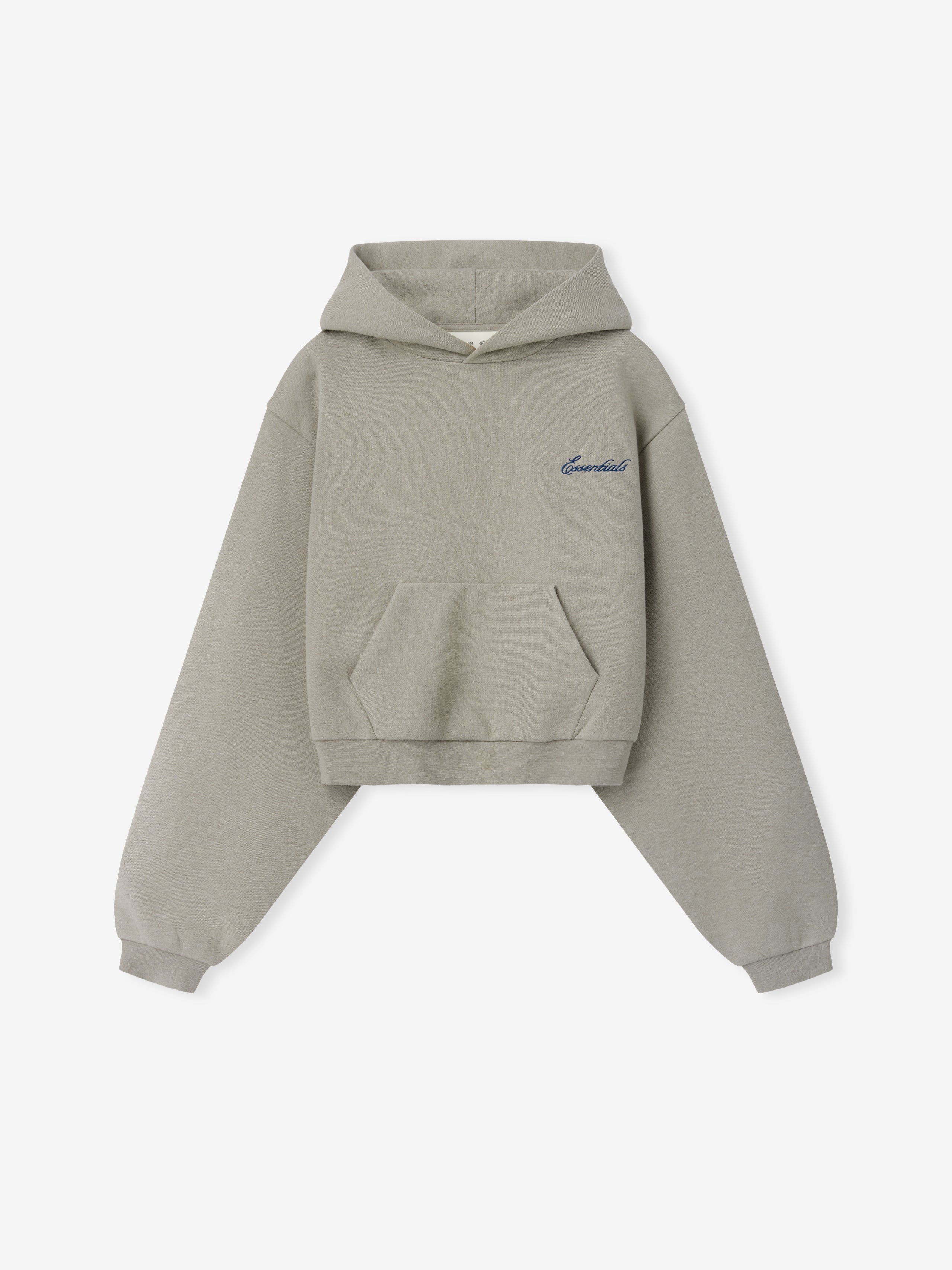 Womens Modern Cropped Hoodie