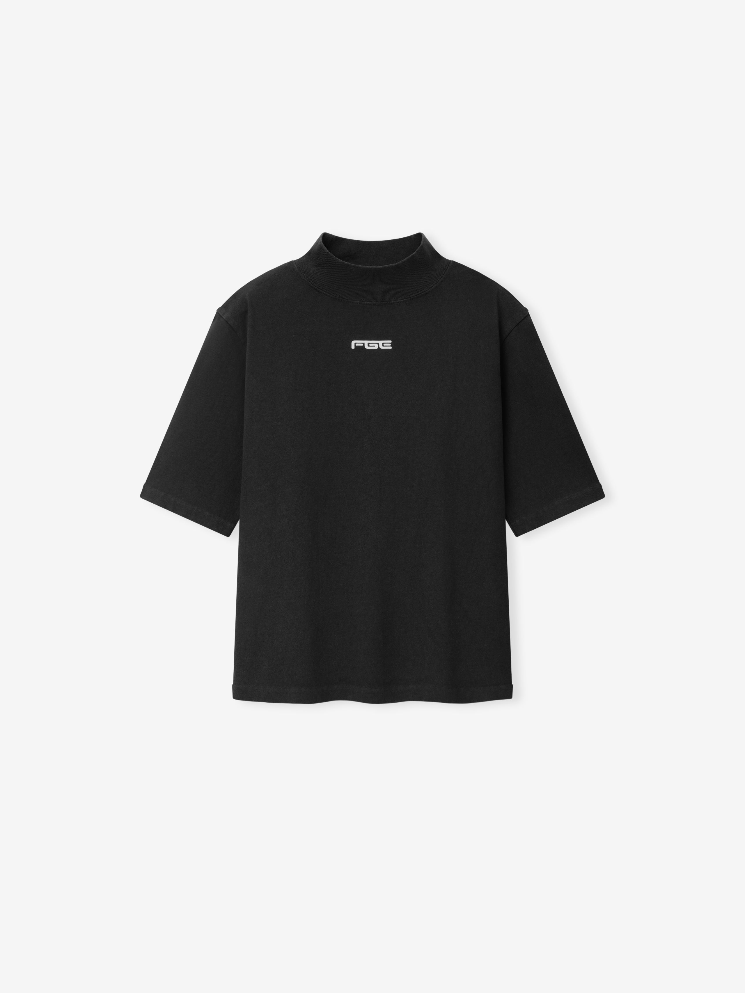Womens Slim Mockneck Tee
