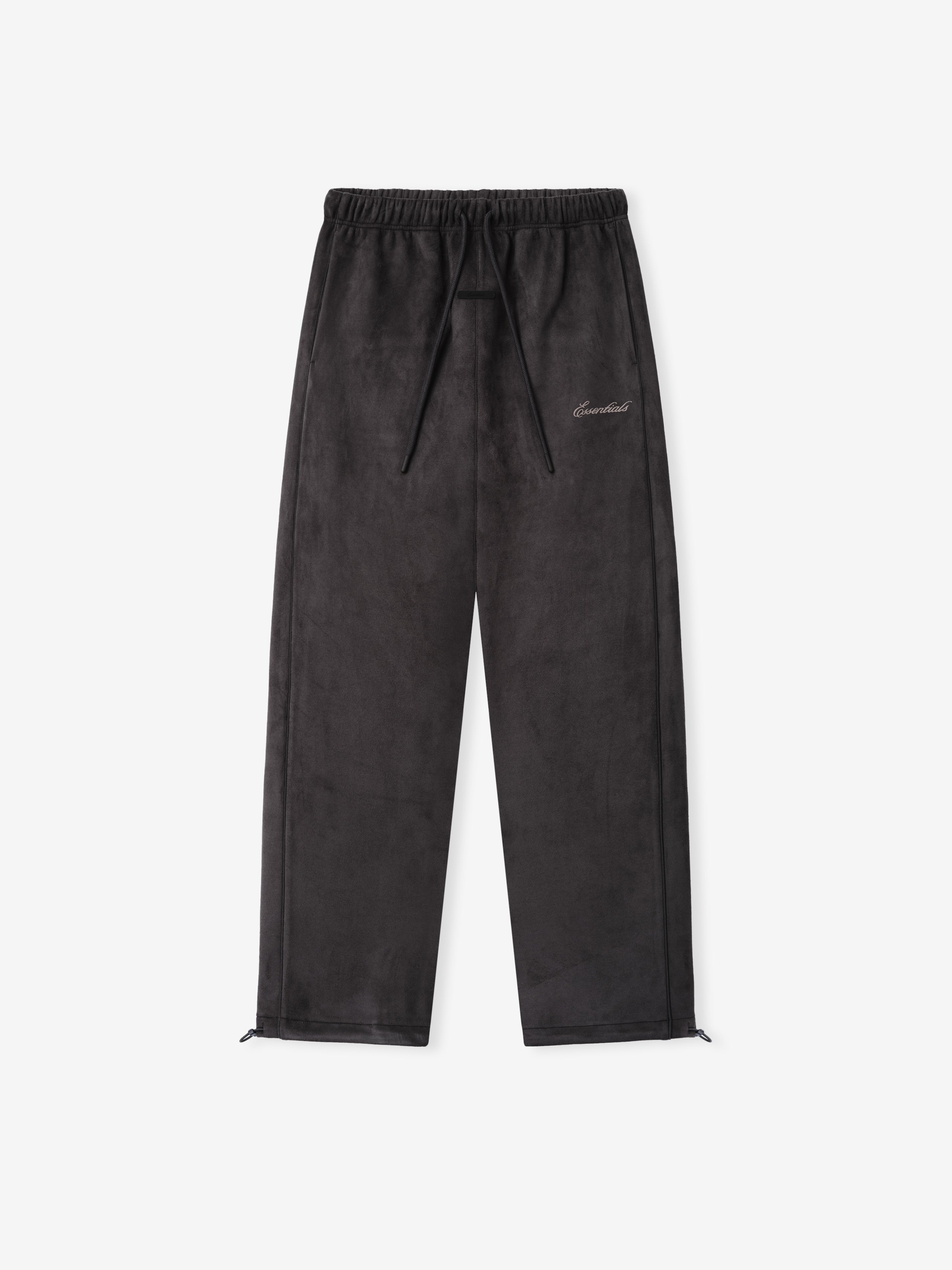 Suede Fleece Signature Relaxed Pant W/ Piping